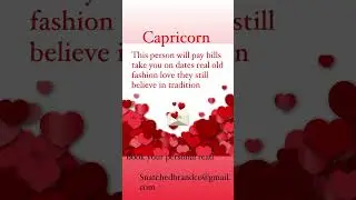 Capricorn ♑️ #honeypottarot #tarot #allsignsincluded #tarotreading #allsignsreading #all12signs