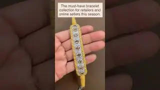 Hot-Selling Macram&eacute; Thread Gemstone Silver Bracelets | Wholesale Jewelry Direct from Manufacturers