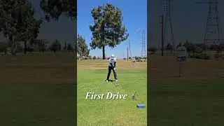 My First Drive Ever in LA ⛳️ #golfbeginner