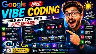 Vibe Coding Revolution || Google Vibe Coding Explained! Build Video Editing Tools Without Coding