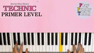 Floating Clouds (p.10) - Bastien Piano Basics Primer Level - Technic