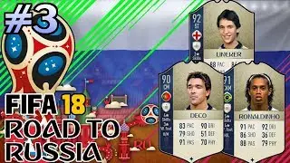 5 ICONS IN ONE WORLD CUP DRAFT?!?! | FIFA 18 ROAD TO RUSSIA | FIFA 18 ULTIMATE TEAM