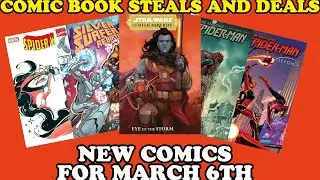 COMIC BOOK STEALS AND DEALS: NEW COMIC BOOK PRICES vs EBAY PRICES FOR MARCH 6TH!!