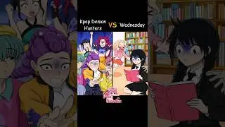 K-pop Demon Hunters VS Wednesday 💜🖤 Which is Best?😈 GRADUATION ALBUM | #SajaBoys #Wednesday の卒業アルバム