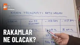 Kıdem tazminatında yeni hesap - atv Ana Haber 6 Kasım 2025