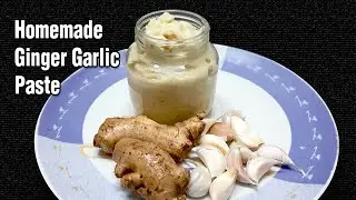 Homemade Ginger Garlic Paste | Cookrazy  #Shorts