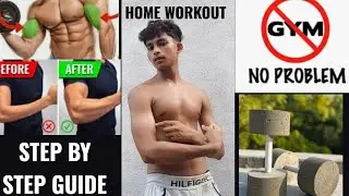 No Gym Needed! Best Home Bicep Workout for Bigger Arms | Grow Biceps Fast at Home