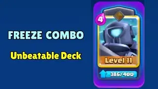 This Freeze Mini P.E.K.K.A Deck is UNSTOPPABLE in Clash Royale