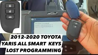 Как запрограммировать утерянные ключи для Toyota Yaris (и других моделей)