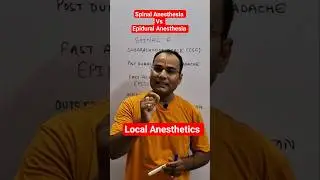 Spinal Anesthesia vs Epidural Anesthesia &mdash; Know the Difference! #localanesthesia #spinalanesthesia