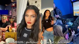 DAILY VLOG | photoshoot + kids day out + date night