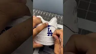 Los Angeles Dodgers x LV custom AF1  #nike #customairforce1 #af1customs #custom #airforce1 #shoes
