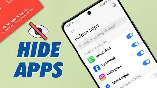 Xiaomi Redmi Note 14 Pro: How to Hide Apps! [Step By Step]