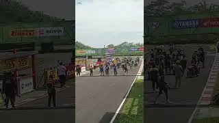 Sighting lap Race 1 Motoprix Final #motoprix #balapan #tasikmalaya