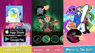 Infinity Zoom Art: Find Object Gameplay Walkthrough Part 1 - Level 1 ~ 7 (Android, IOS)
