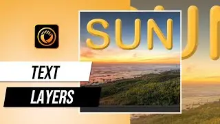 Bevel & Emboss for Text Layers | PhotoDirector Photo Editor Tutorial
