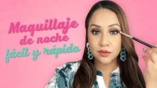 Maquillaje de noche fácil y rápido