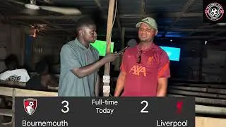 BOURNEMOUTH VS LIVERPOOL EPL MATCH REVIEW 