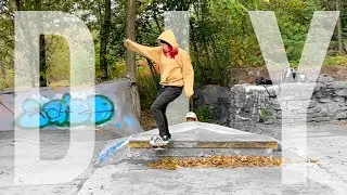 DIY Skatepark in the Forest! (Niagara skate trip day 2)