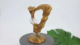 Wood smoke pipe eagle