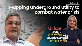 Mapping underground utility to combat water crisis | Jayashree Kurup #podcast #youtube #trending