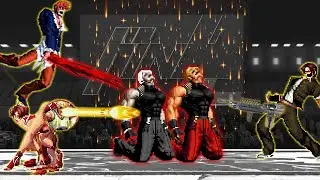 [Mugen KOF] SB Yagami, SB MAi, Sb Yagami Vs Master Rugal TEam