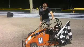 How to scrape tires on a Quarter midget