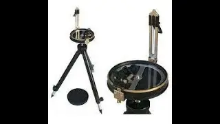 Solved example on local attraction with whole circle bearing: Prismatic Compass