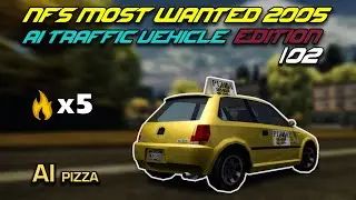 NFS MW 2005 &ndash; AI TRAFFIC┃Extreme Pursuit &ndash; PIZZA #02 [8k60FPS]