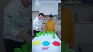 Cup Matching Challenge Parent-Child Games Fun Games Party Games Family Games Games