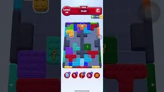 Color Block Jam: Level 46 - No Boosters Needed #games #gaming #gameplay #puzzle #level