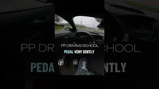 Select good gear on approach to a roundabout. Driving school tips for learners #shorts