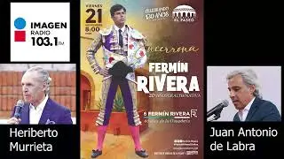 Corrida toros San Luis Potos&iacute; 21 Noviembre 2025 Fermin Rivera encerrona, puerta grande