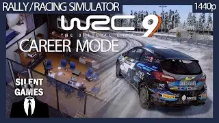 WRC 9 FIA World Rally Championship - Career Mode - PC Gameplay (No commentary) 1440p