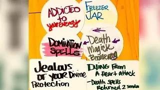 Jealous of your divine protection, dying from a heart attack, death spells returned to sender & more