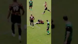 OMG Career Ending Tackle!  #soccer #football #baiteze #sundayleague #skills #shorts
