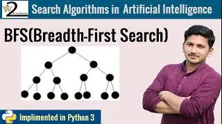 Breadth First Search Algorithm | BFS | implementation in Python 3 with Example