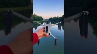 DJI mini 3 Drone Sunrise ASMR Part 1 #drones #minidrone #dji #djimini3 #djimini2se #dronevideo