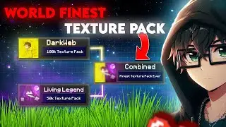I COMBINED DARKWEB and LIVING texture pack, Here how it's look @LivingLegendOP @DarkwebGamer
