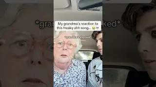 Grandma reacts to the FREAKIEST ahh song like THIS&hellip; 😭😳 #reaction #music #alternative #tx2