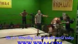 WWA4 Body slam spot industrykings vs Scott Steele