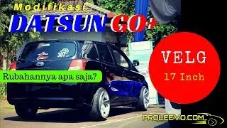 Datsun Go+ Modifikasi Velg Racing 17 inch Lebar | Proleevo Channel