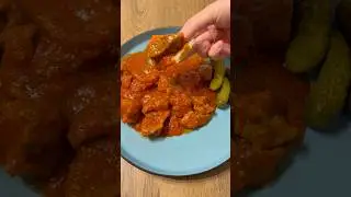 👌🤤😍#meat #sauce #pickles #tomatoes #easyrecipes