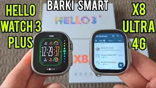 Comparaci&oacute;n Hello Watch 3 Plus  Vs  X8 Ultra 4G ( 4 RAM y 64 GB )