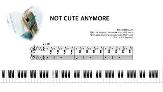 아일릿 (ILLIT) - NOT CUTE ANYMORE / 피아노 악보 PIANO COVER