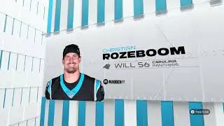 Madden 26 - Super Wildcard Weekend Simulation - Los Angeles Rams vs Carolina Panthers (PS5)