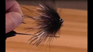 Nicholas' Black & Ostrich Steelhead Tube Fly