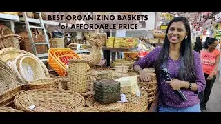 Affordable bamboo organizers/Best organizers and bamboo baskets shopping