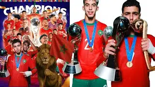 THE YOUNG ATLAS LION 🇲🇦🏆 MOROCCO ARE #U20WC CHAMPIONS! #morocco #u20wc #argentina 
