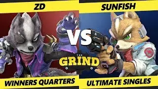 Smash Ultimate Tournament - ZD (Wolf) Vs. Sunfish (Fox) The Grind 98 SSBU Winners Quarters